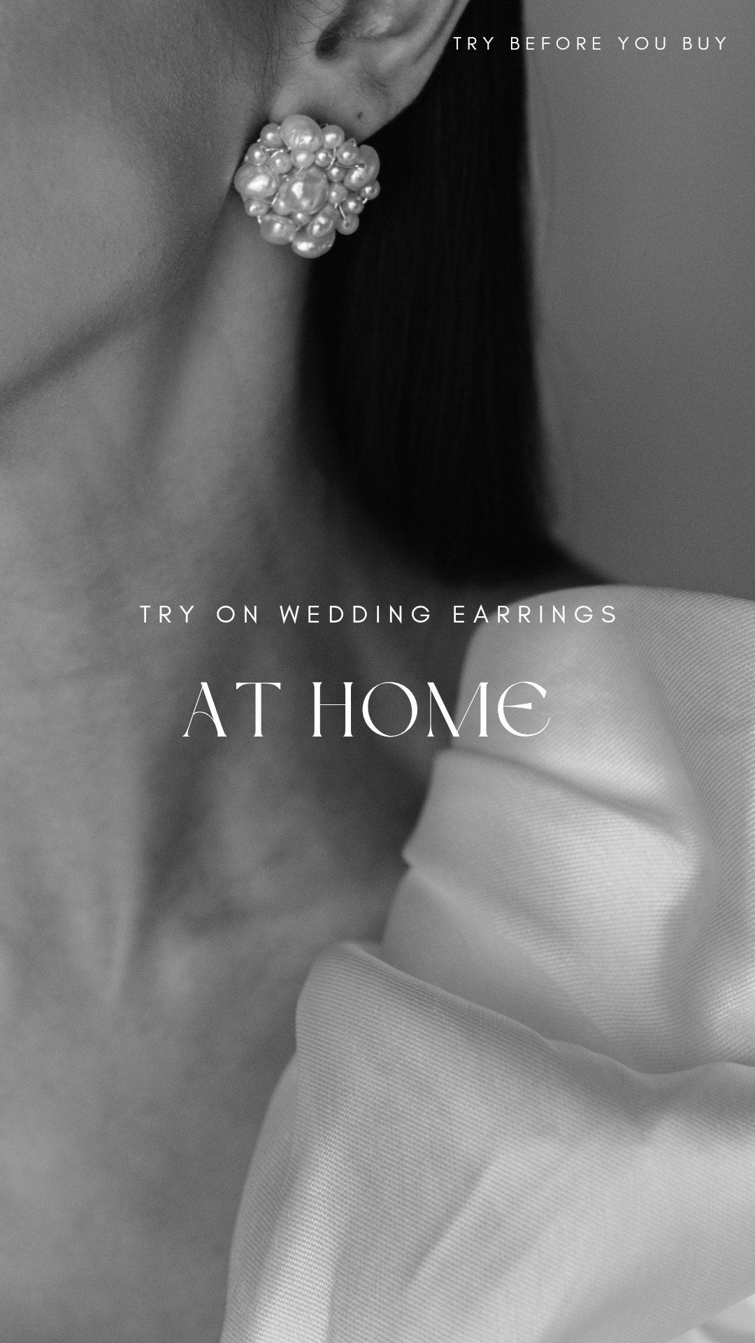 Try On Wedding Earrings at Home — My Service For Modern Brides