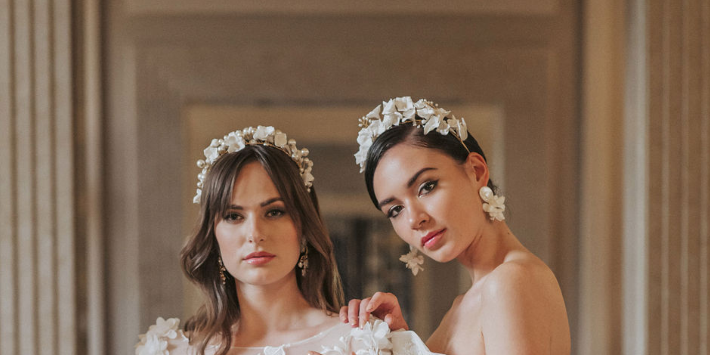 Luxury bridal accessories handmade and shipped in the UK