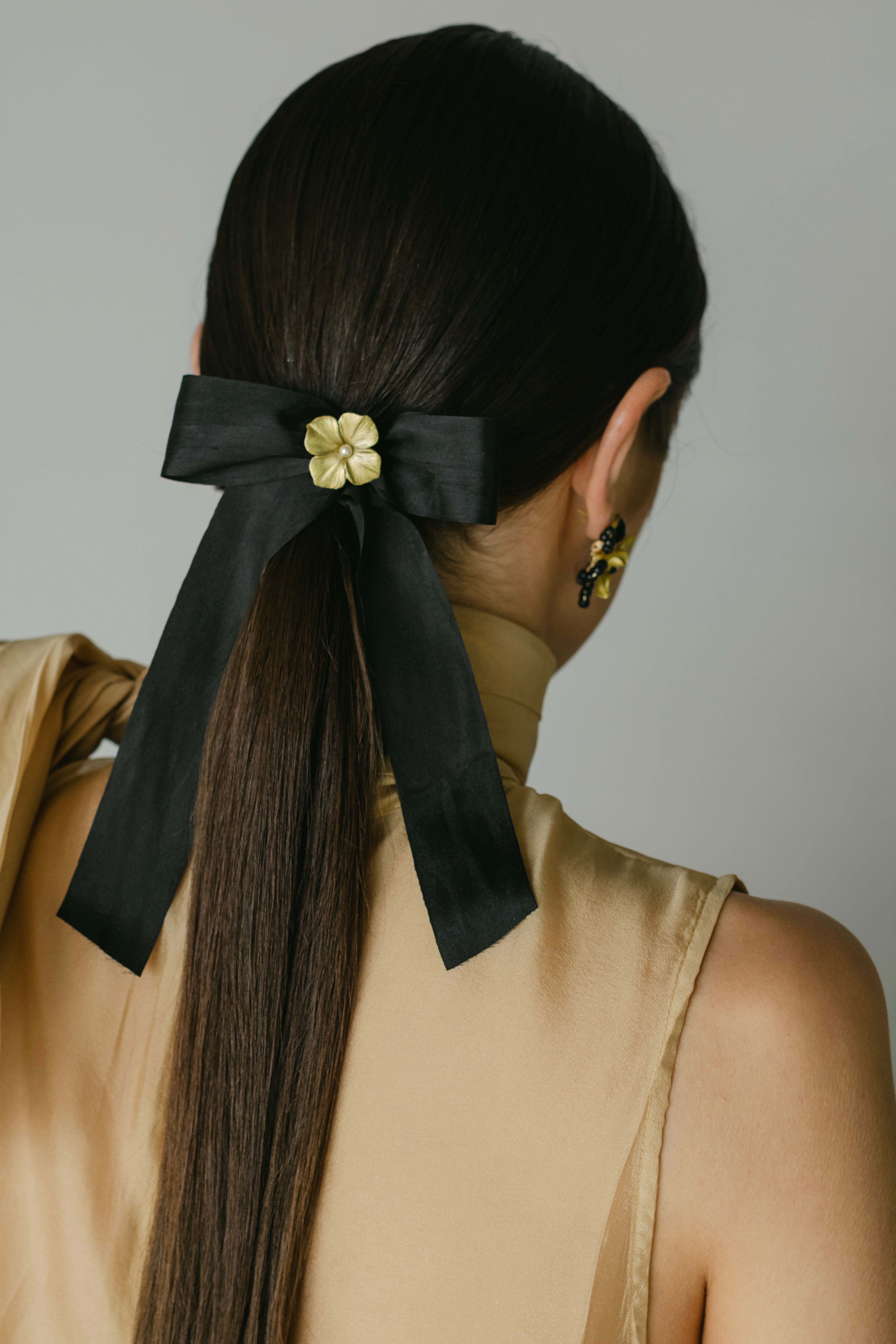 Therese Silk Hair Bow