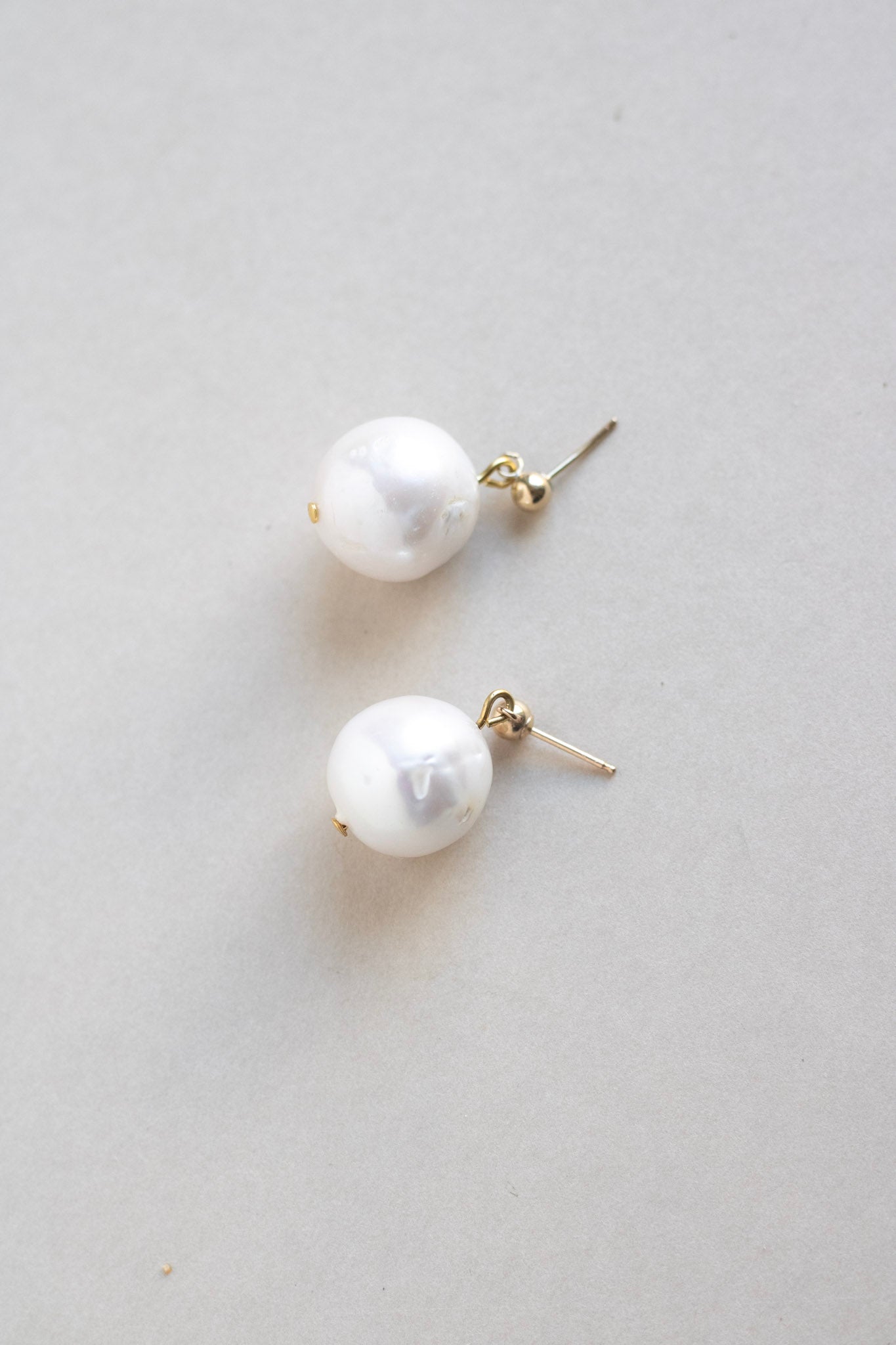 luxury baroque pearl earrings by megan therese