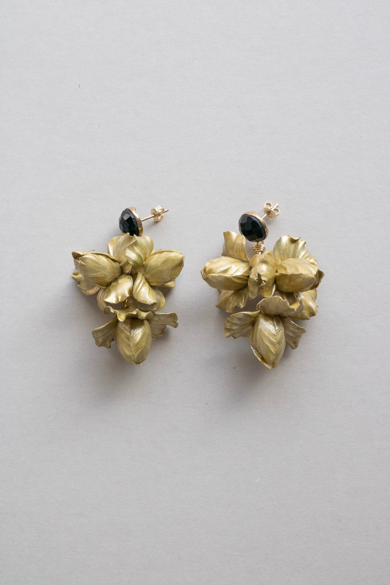Onyx Stud Rowe | Gold