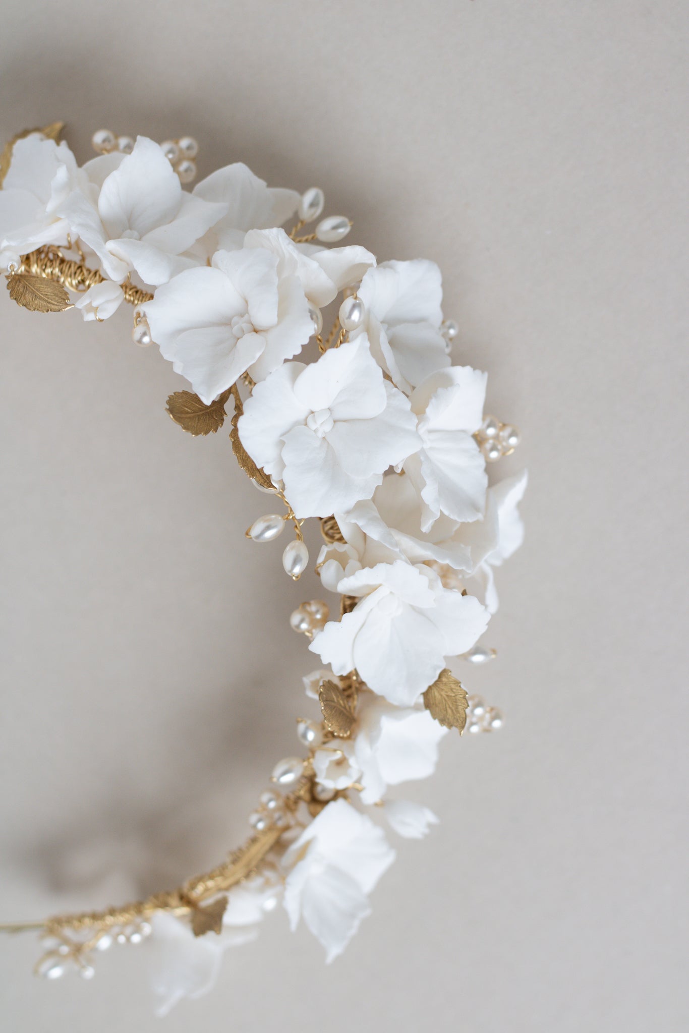 Vivianna | clay guilded crown