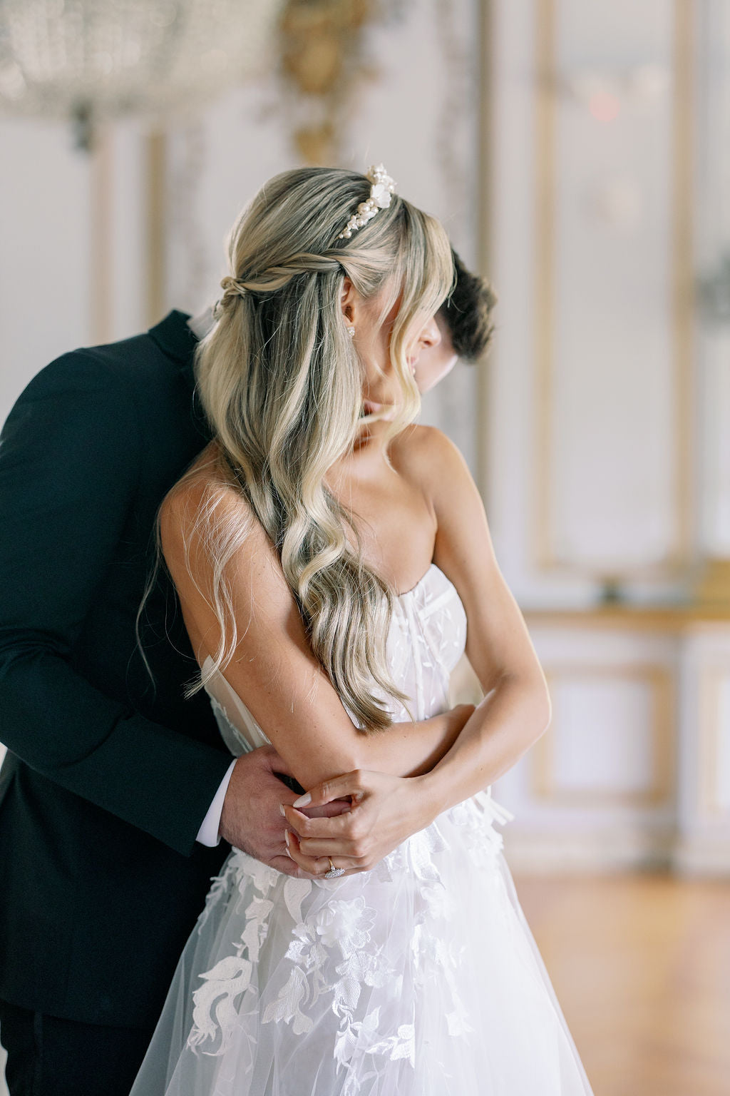 Rowen | clay bridal crown