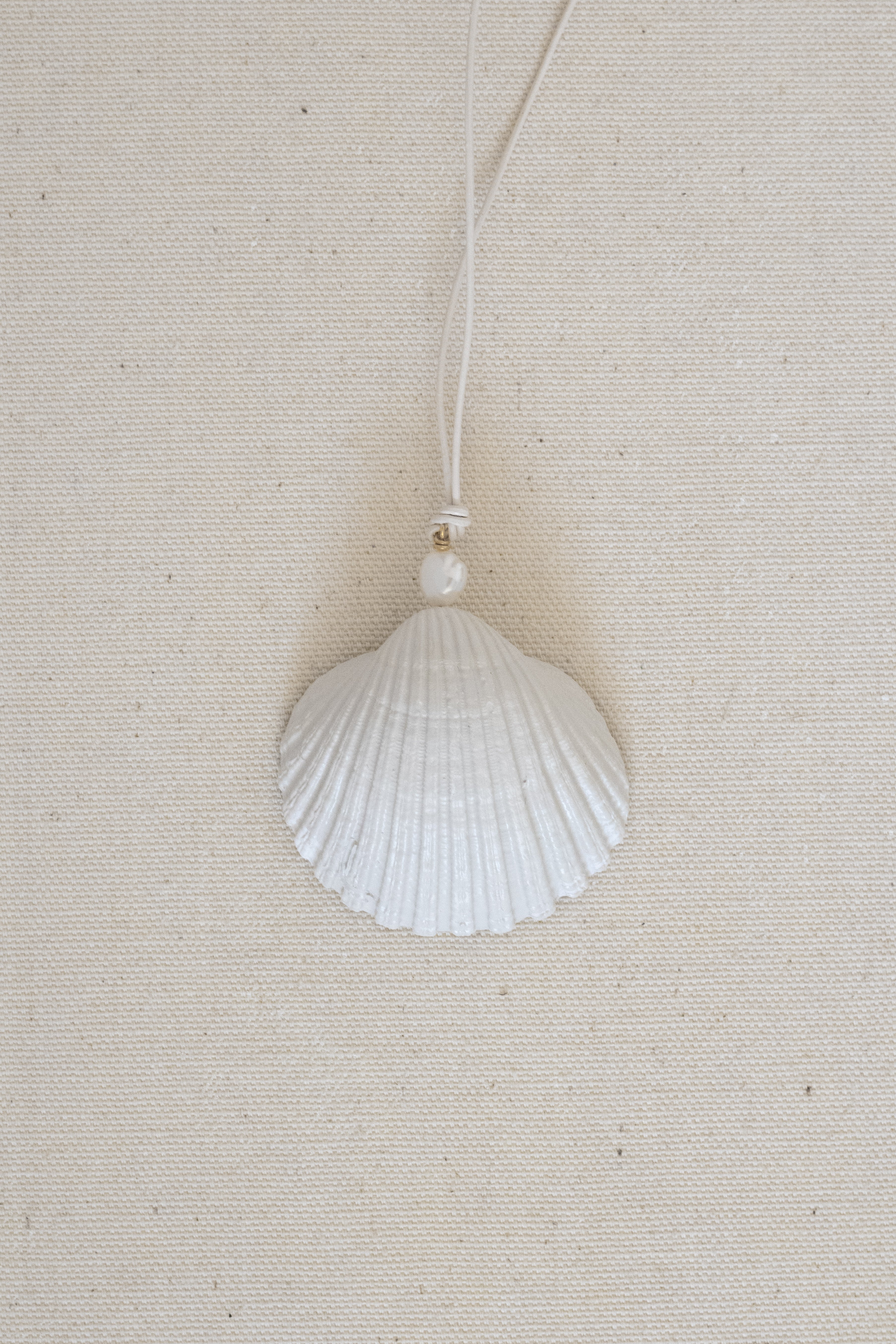 Mara Leather Shell Necklace