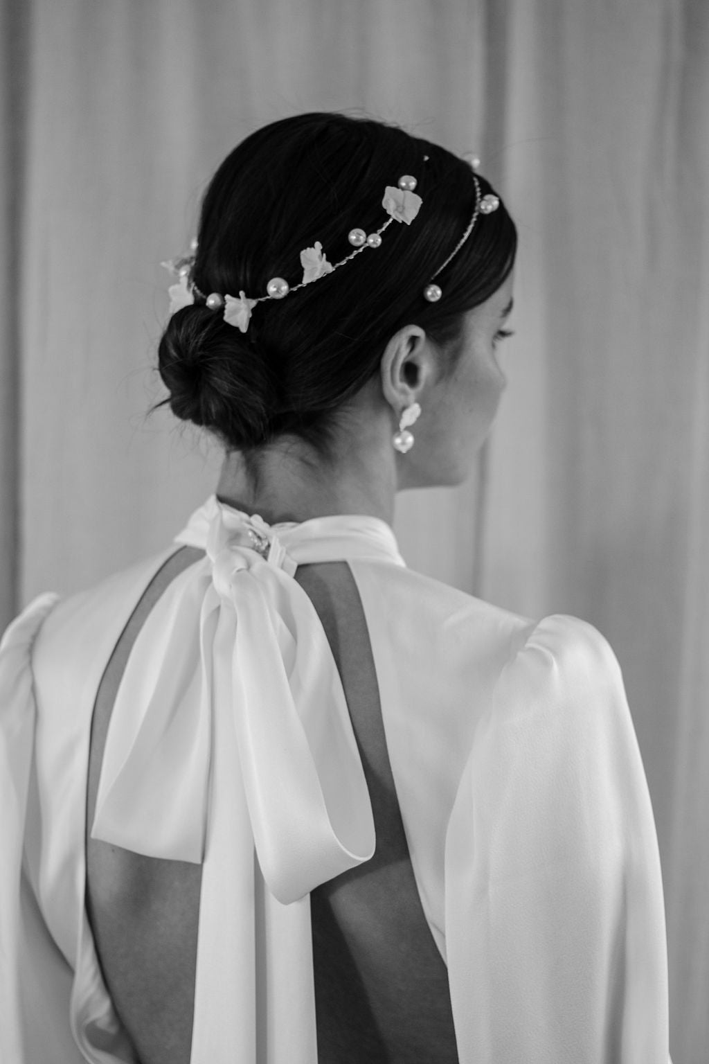 Floral LIV | pearl & clay crown