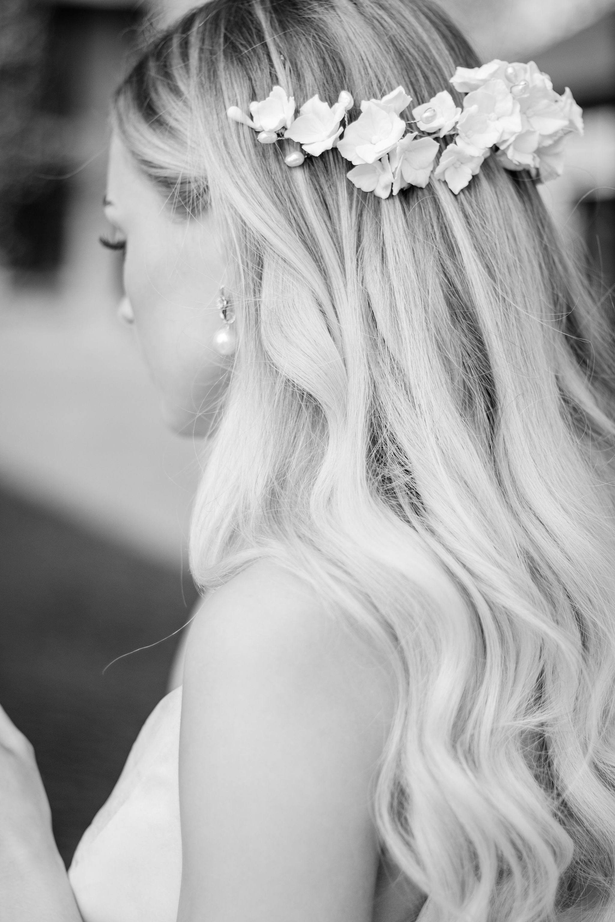 Handmade luxury bridal headpiece by megan therese