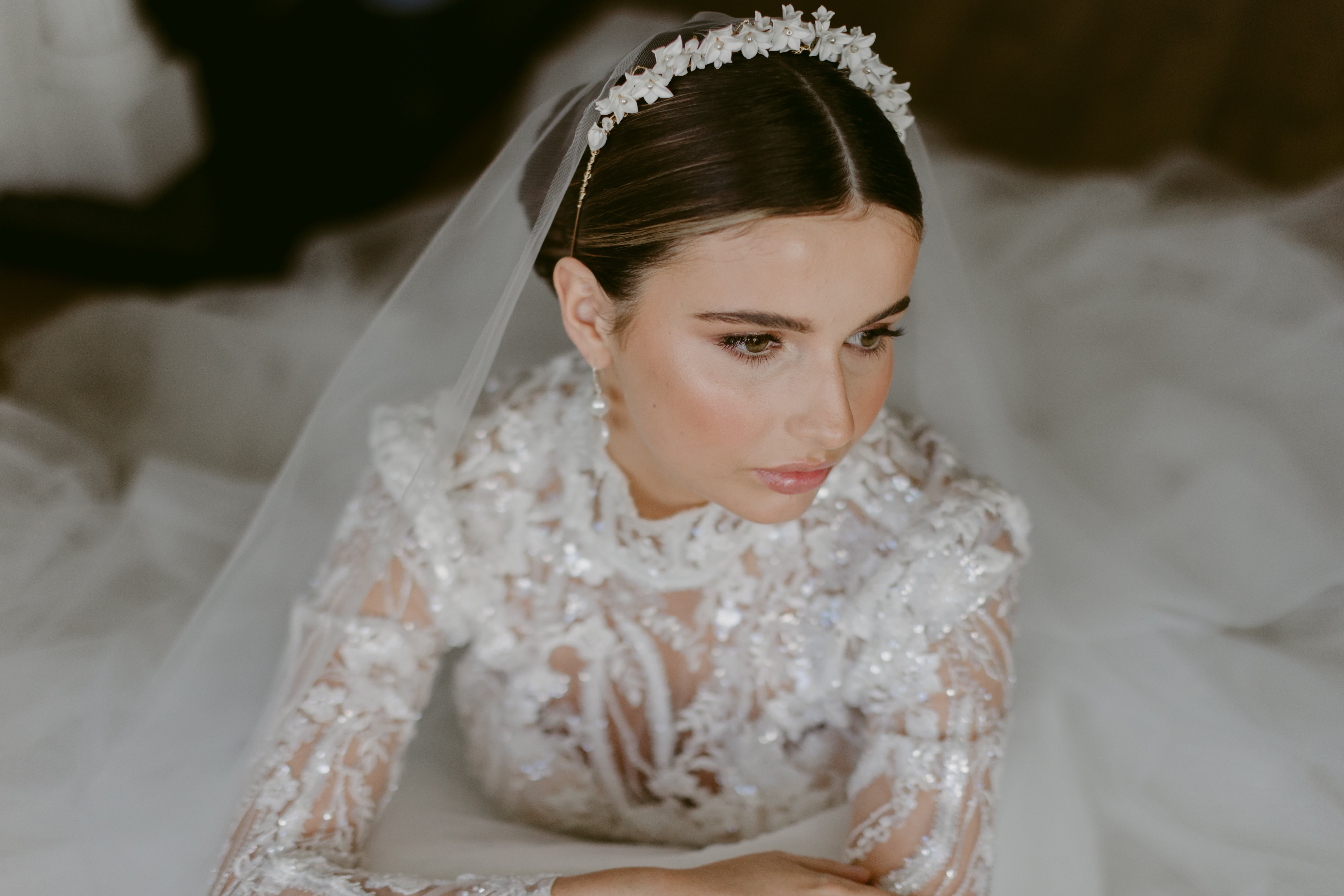 Luxury wedding crown for the modern bride
