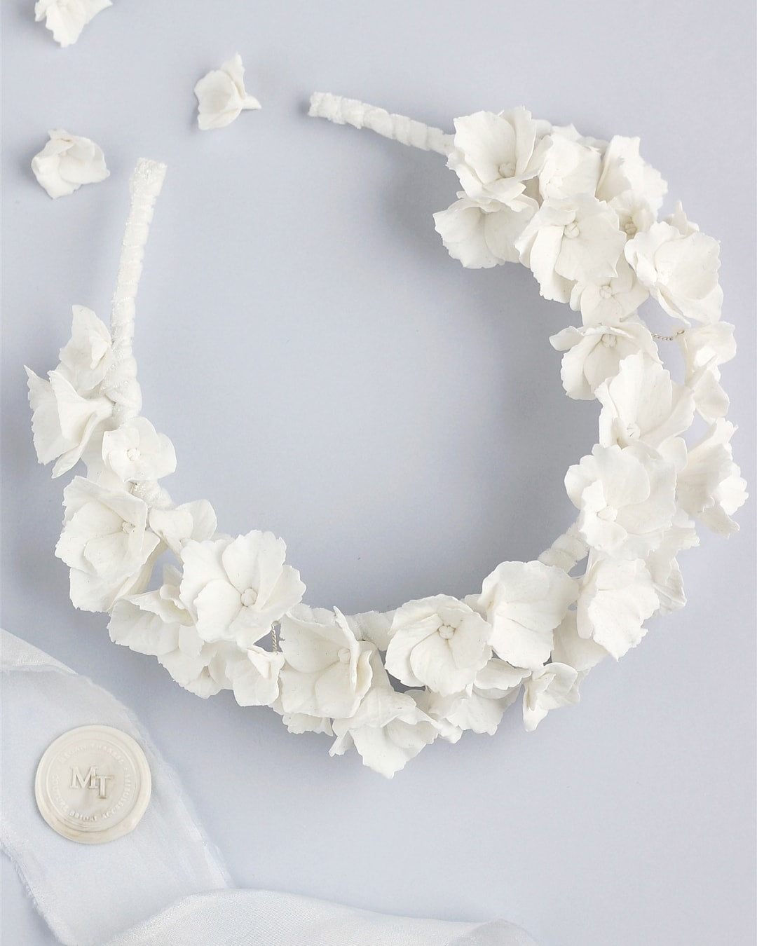 luxury bridal crown by megan therese.