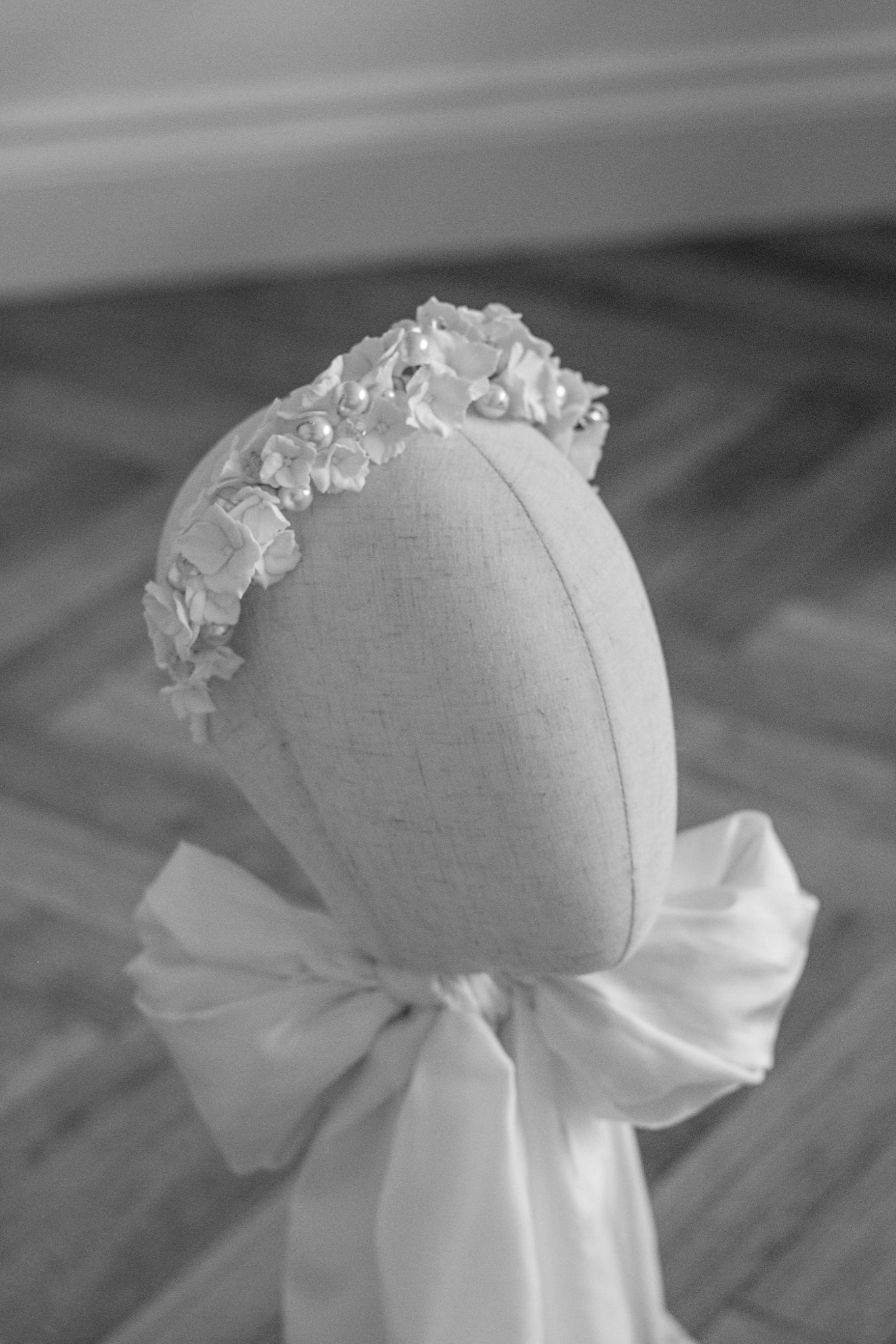 ODETTE | clay & pearl crown