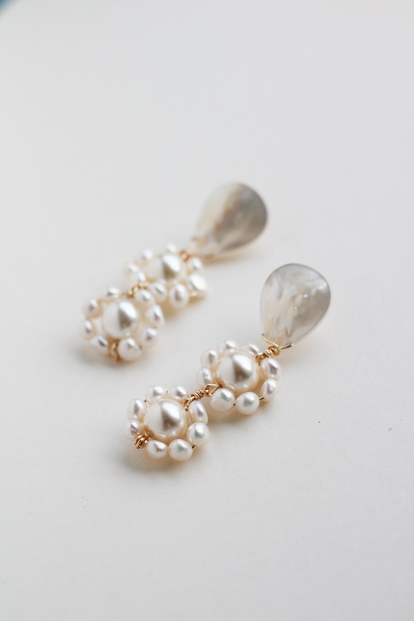 luxury freshwater pearl earring by megan therese