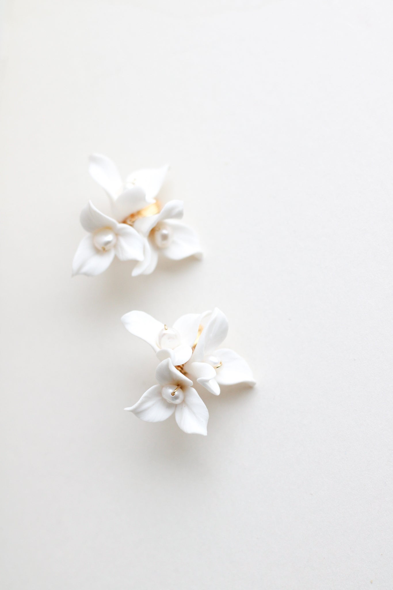 polymer clay stud earrings by megan therese