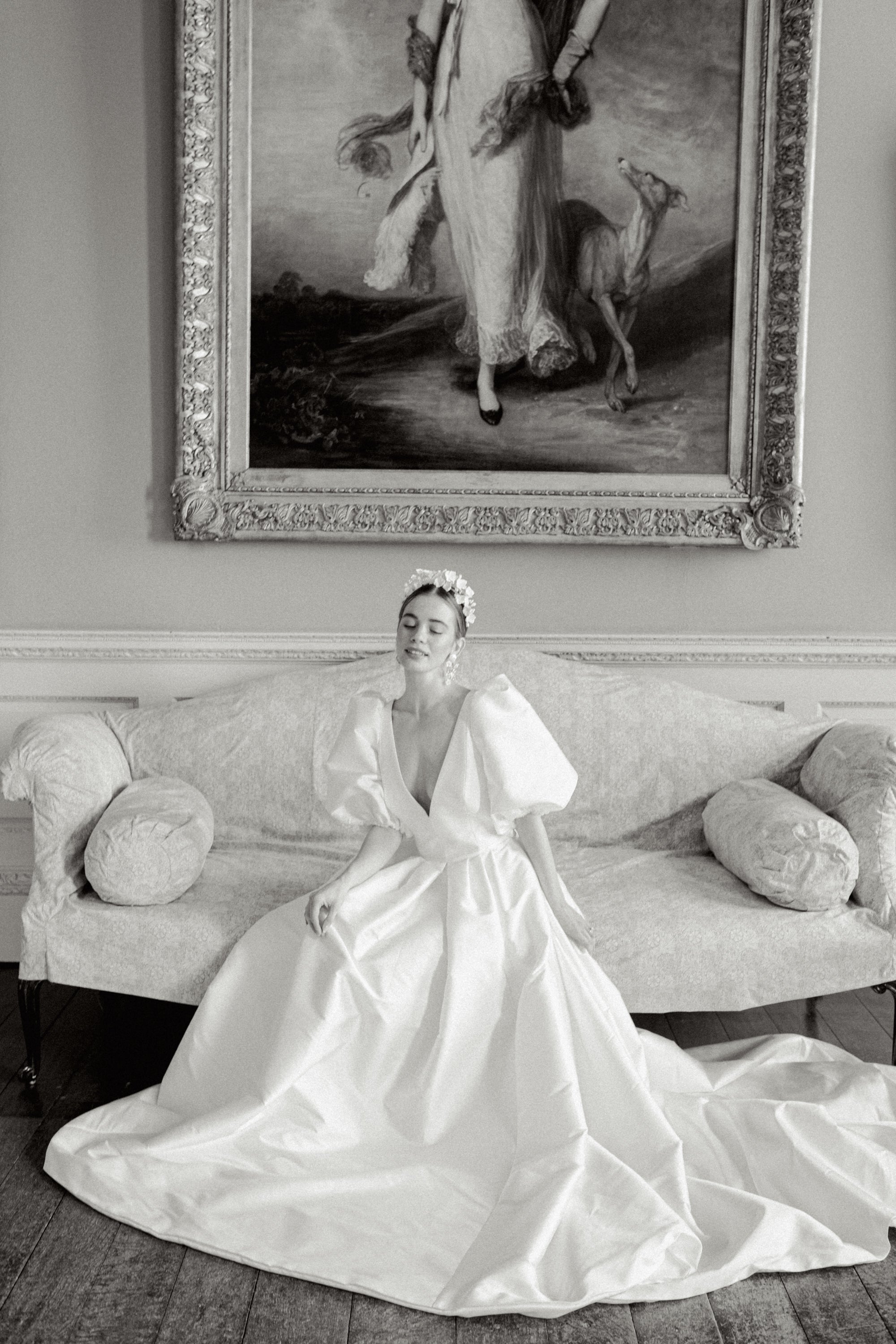 Splendor | clay bridal crown