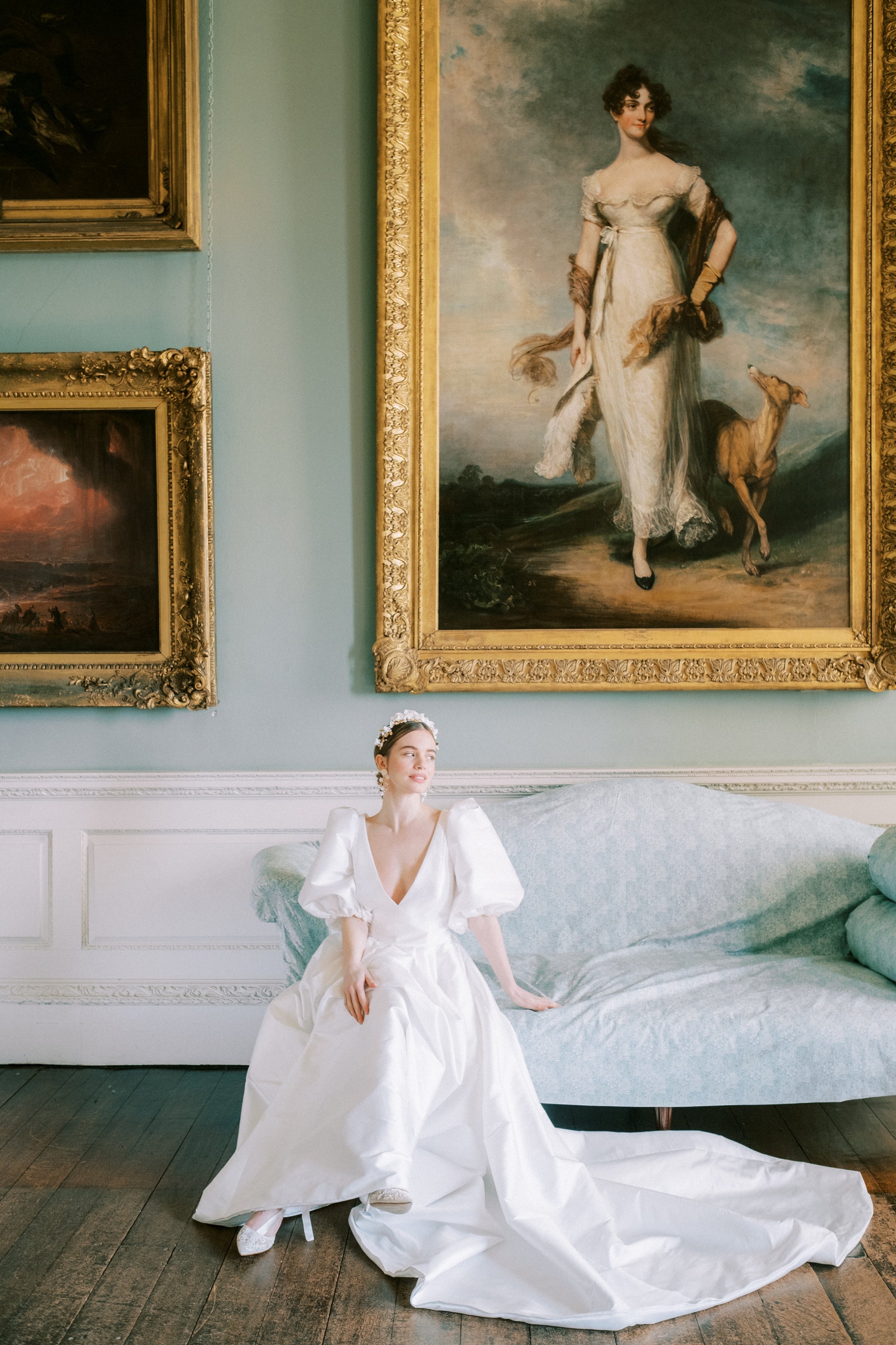 Vivianna | clay guilded crown