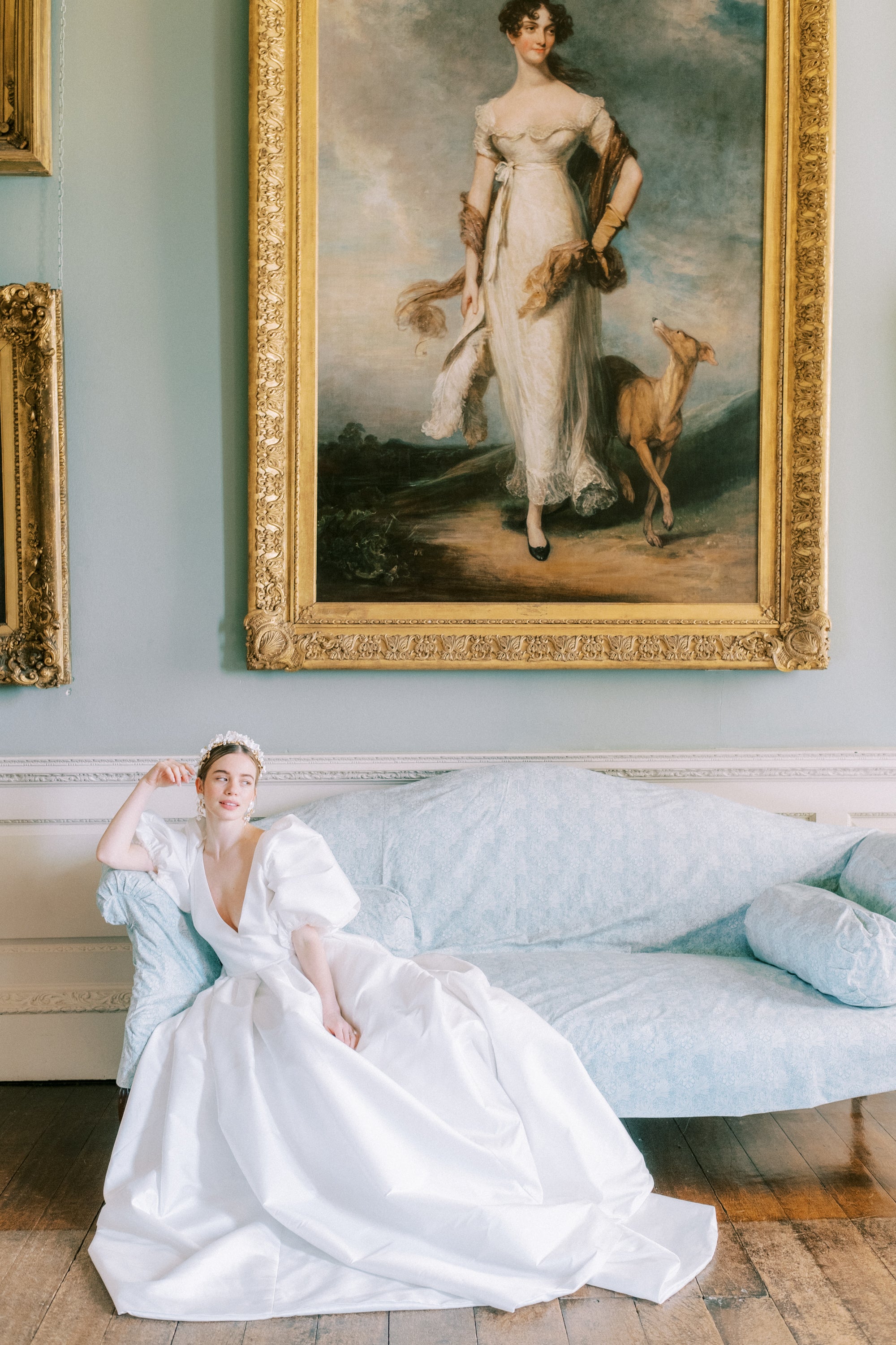 Vivianna | clay guilded crown