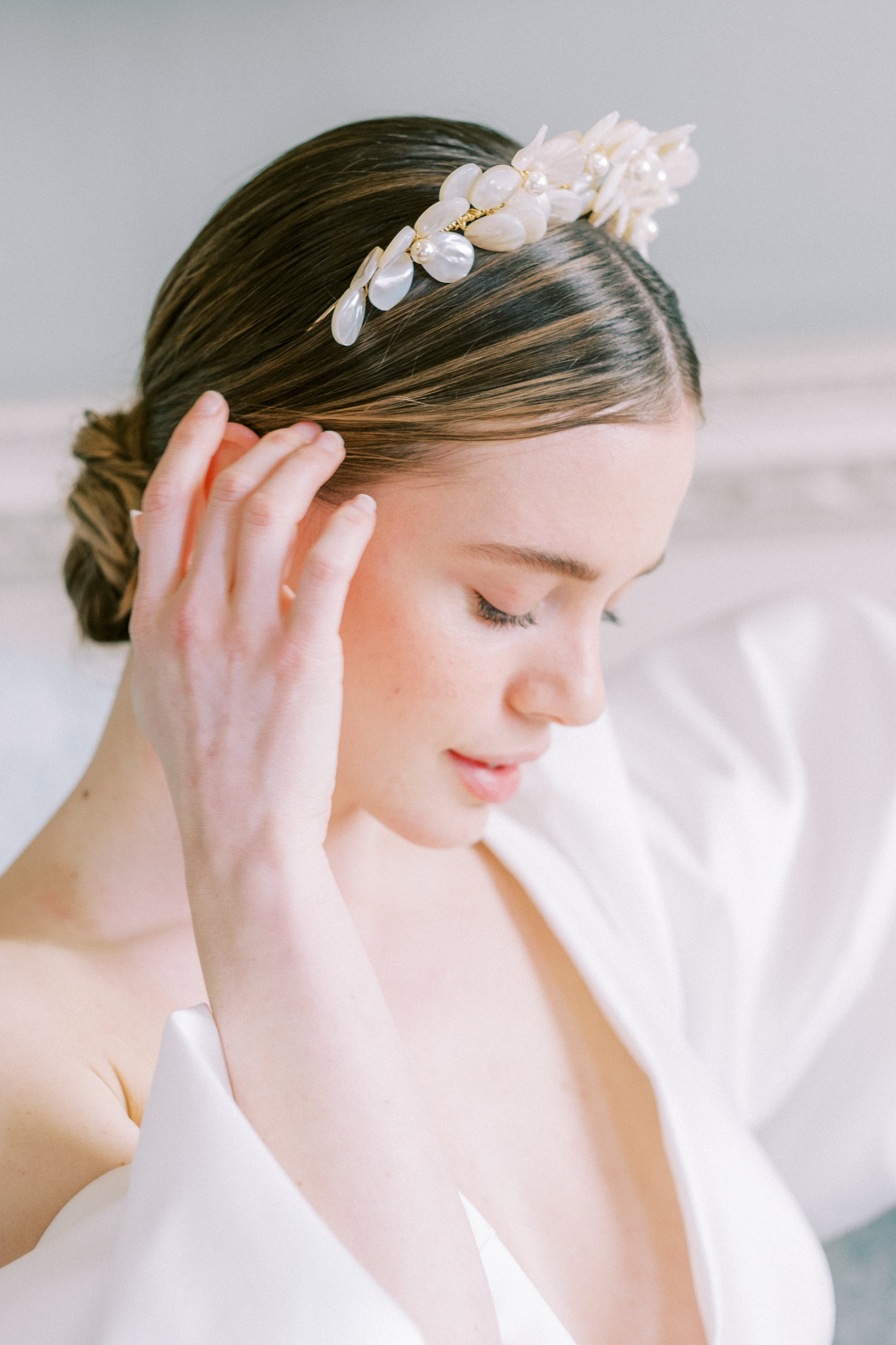 Wildflower | mother of pearl crown