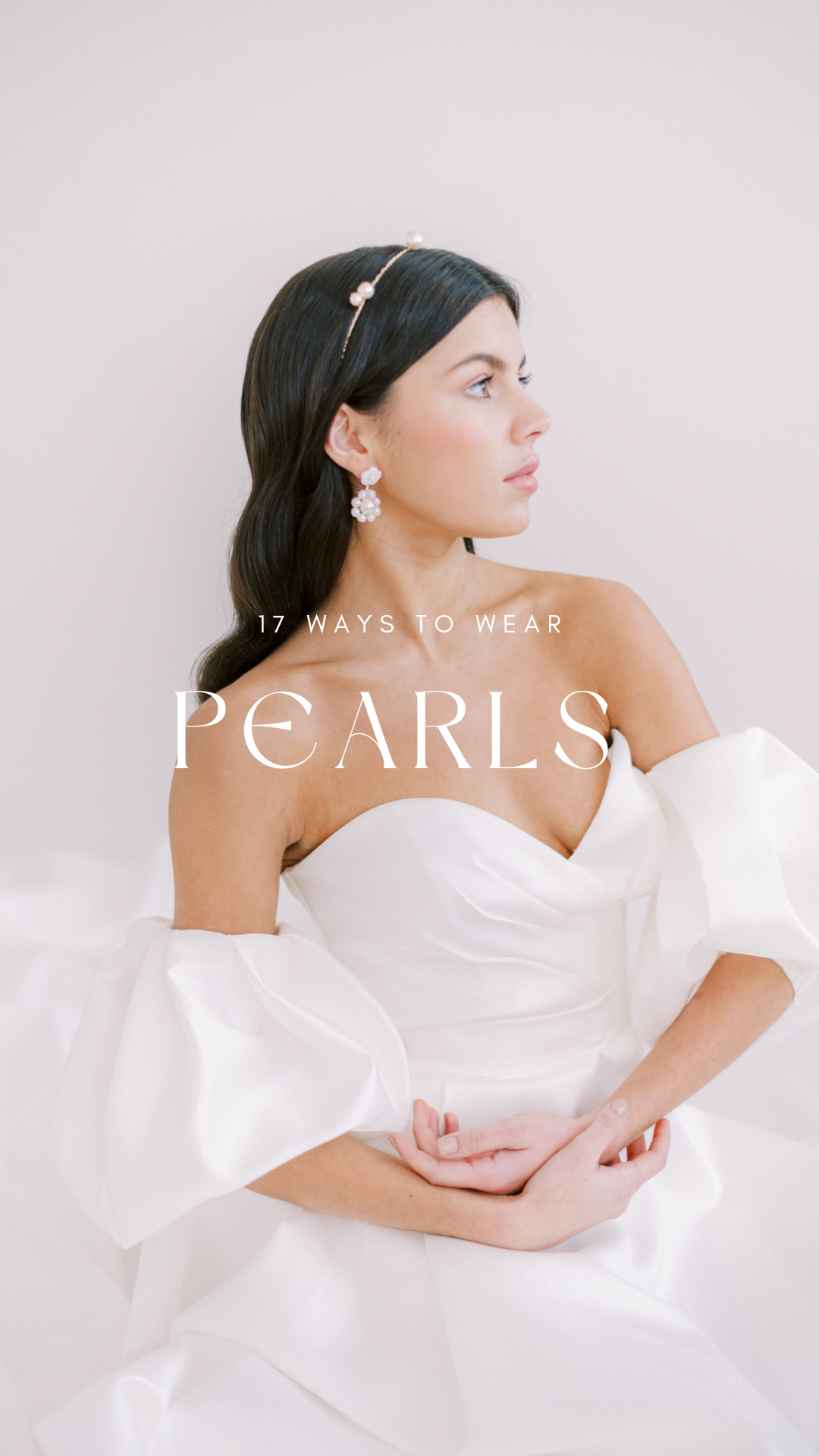 17 pearl accessories to buy for your wedding
