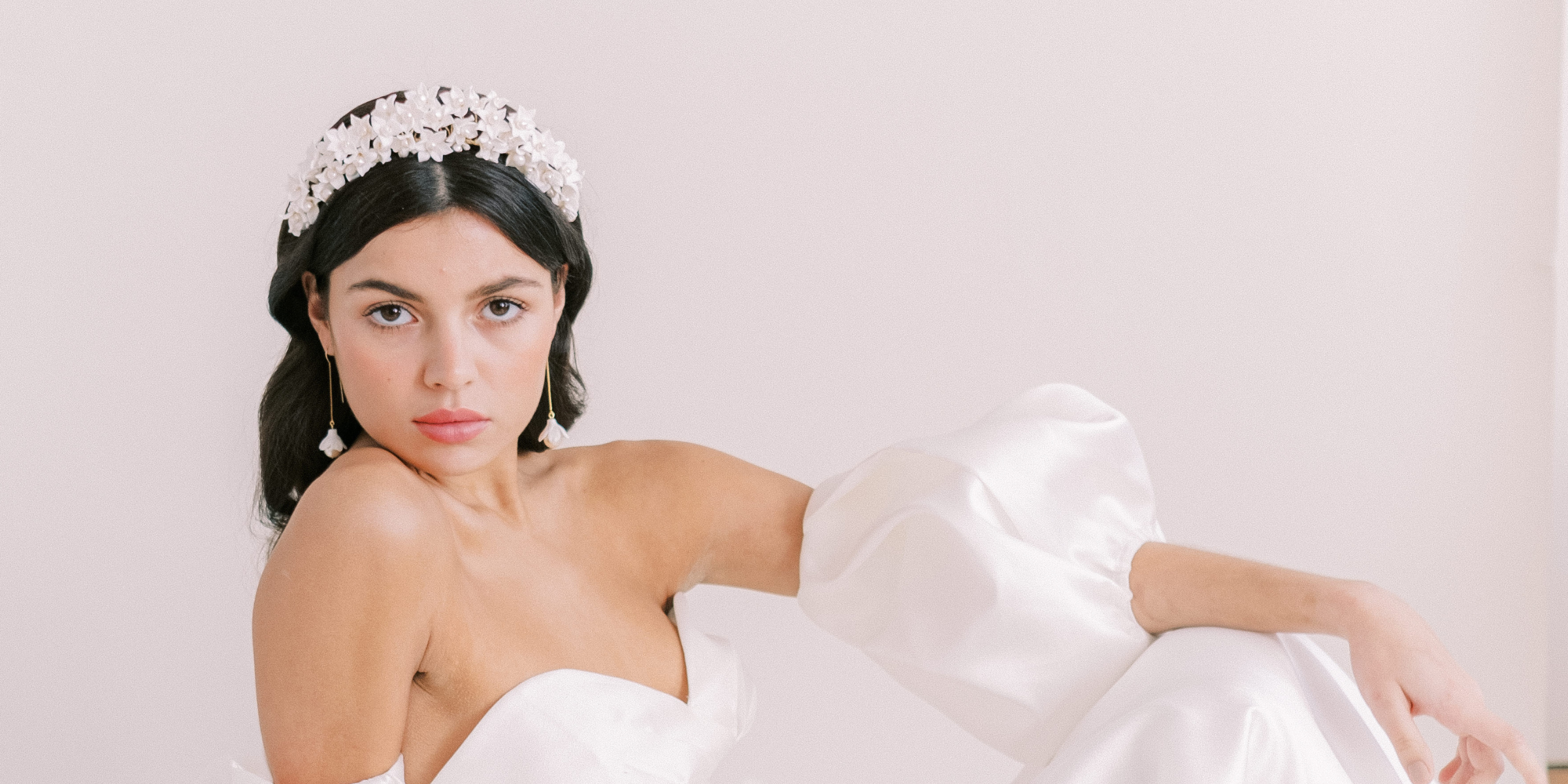 Modern bridal accessories by Megan Therese