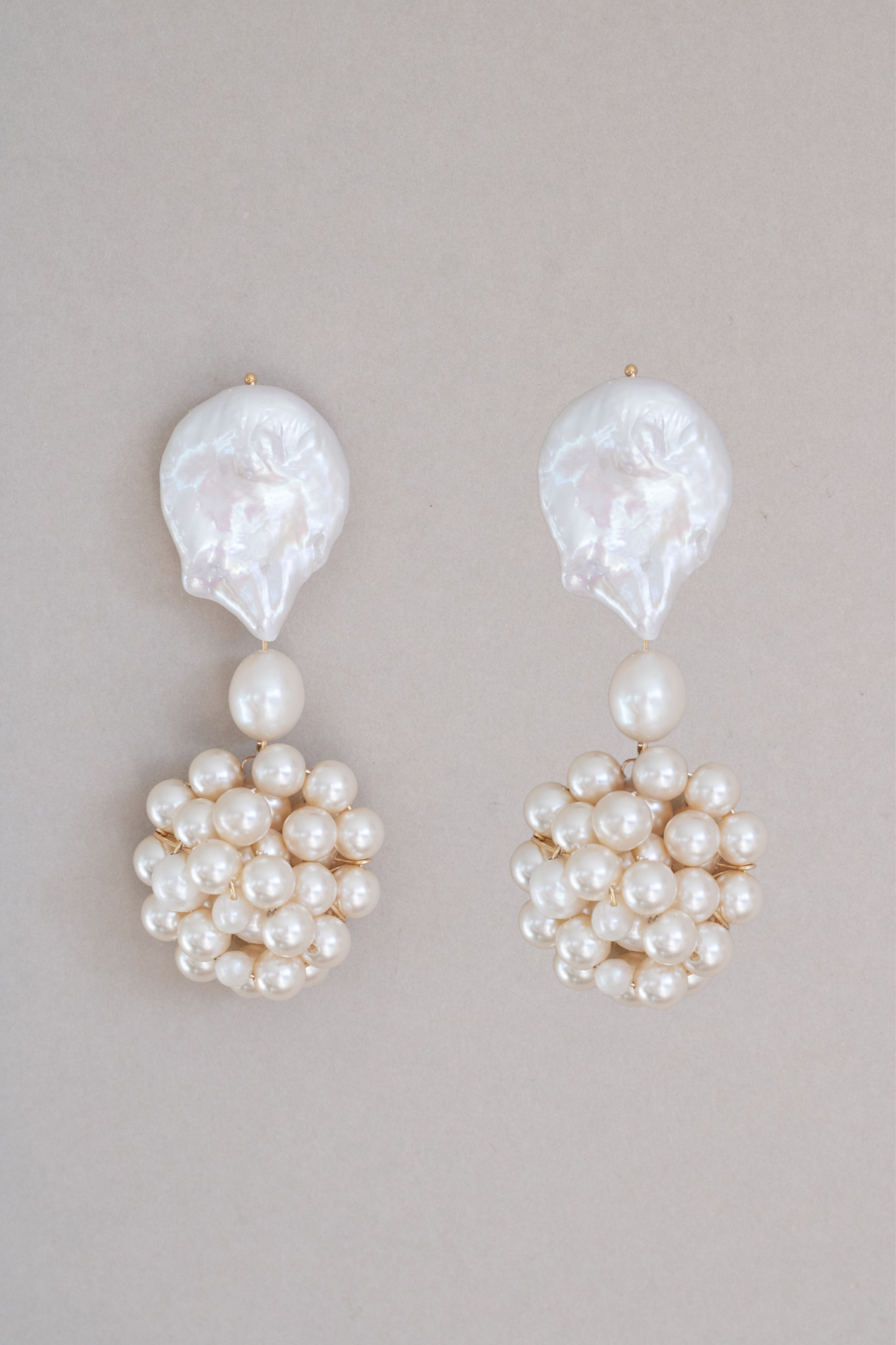 pearl earring for wedding  by megan therese