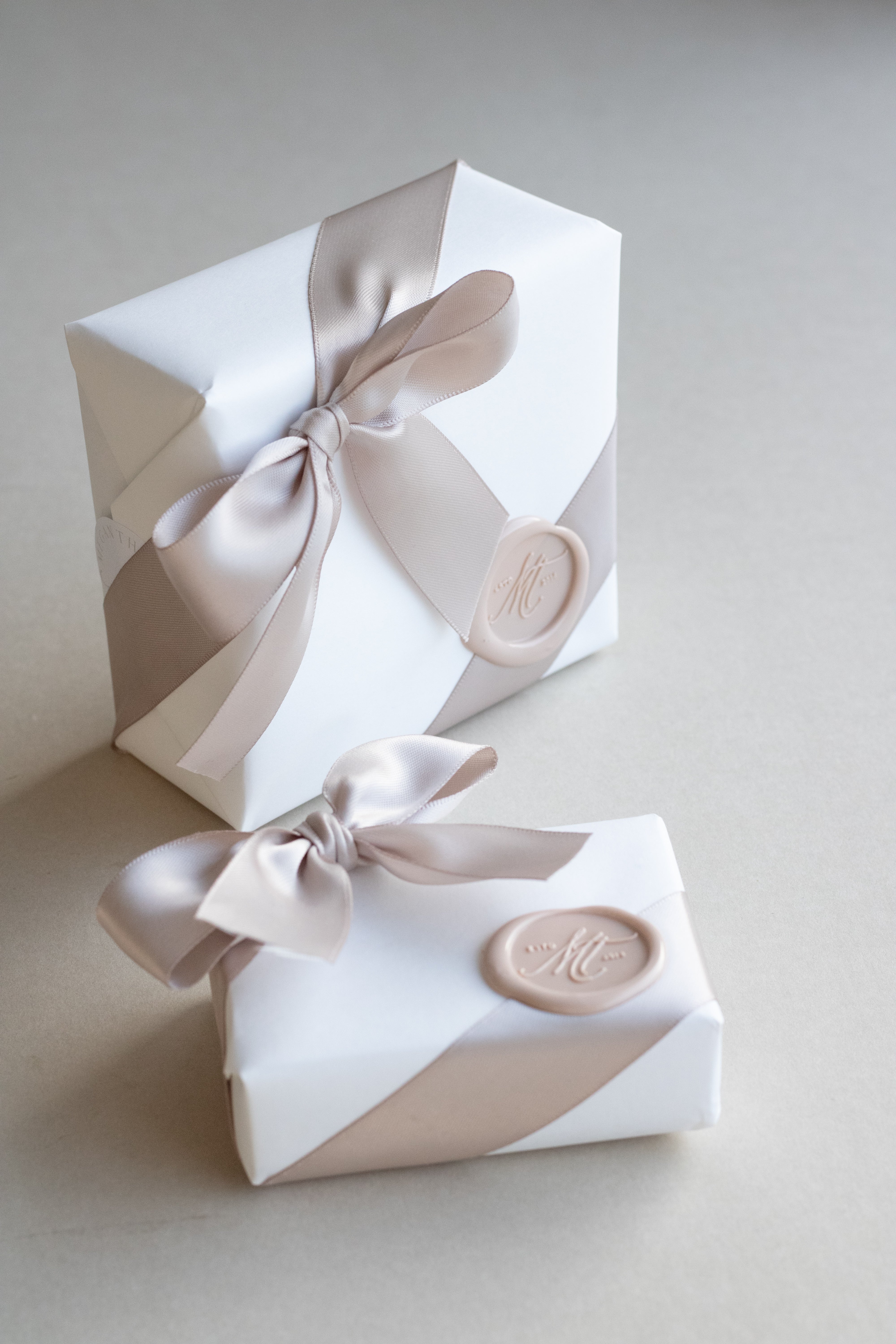 Luxury jewellery brand Megan Therese gift wrapping 