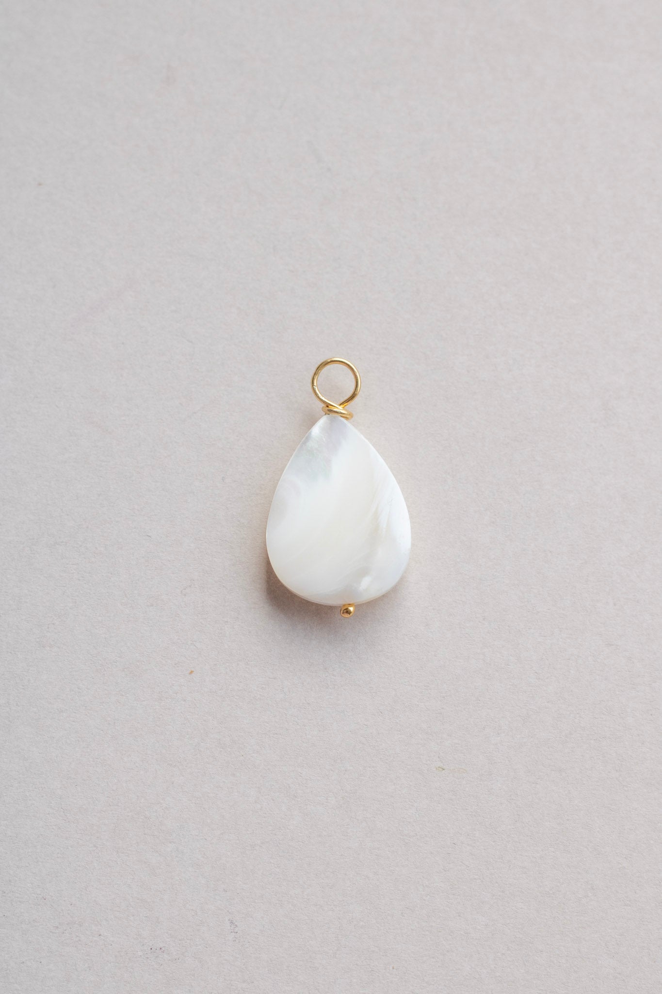 mother of pearl charm by megan therese