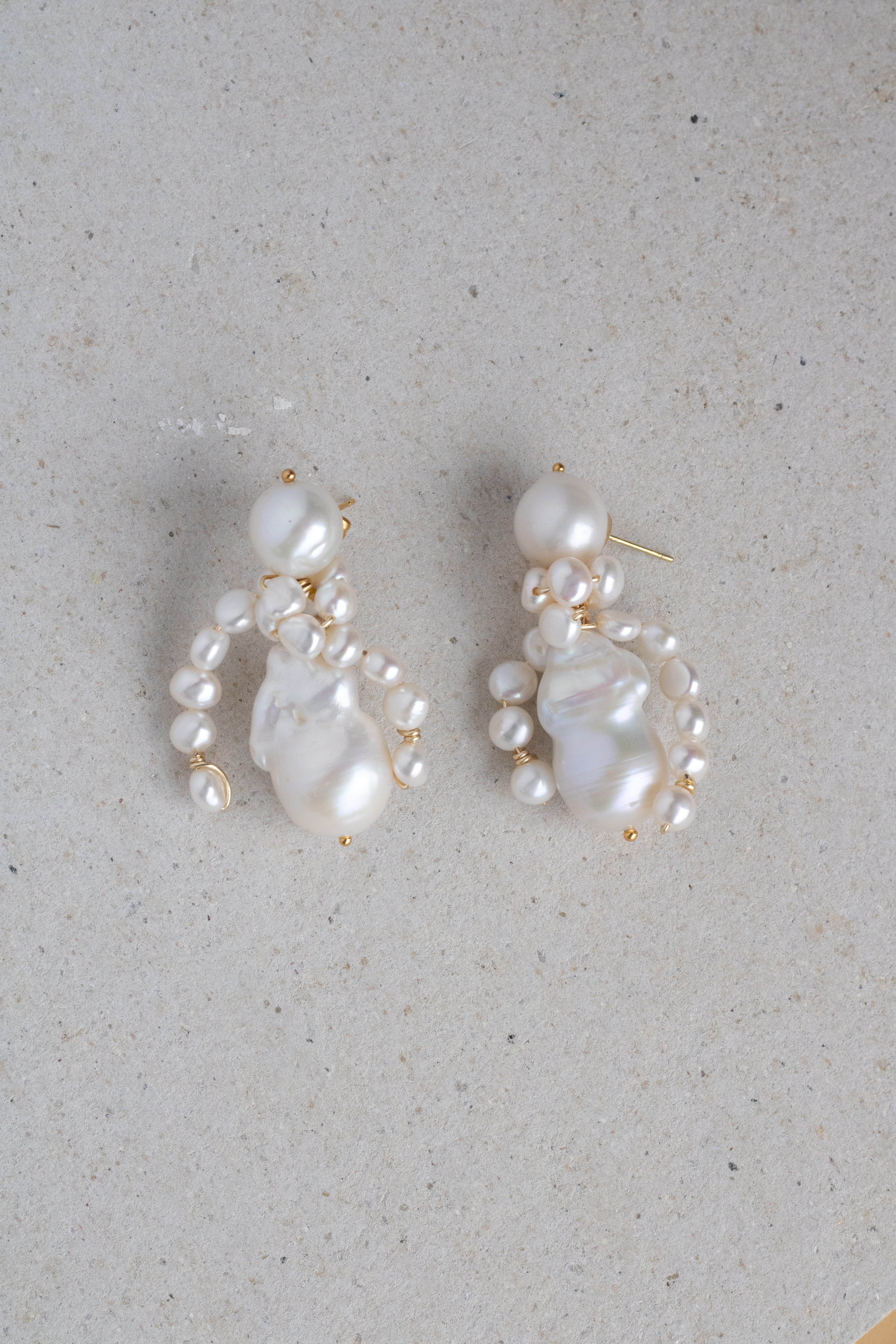 Treviso | wrapped pearl drops