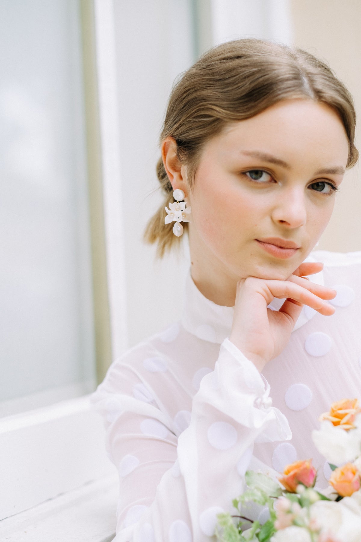 Statement online bridesmaid earrings