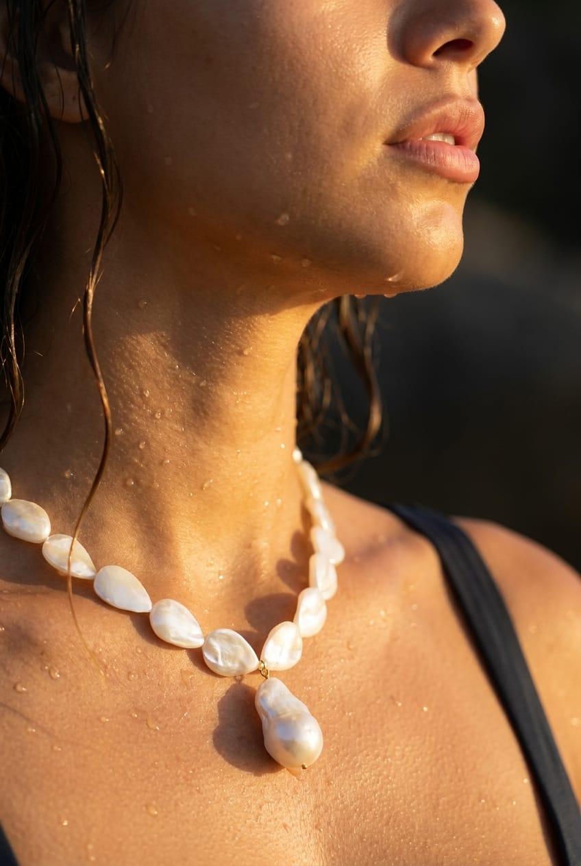 Trá Mother of Pearl Necklace