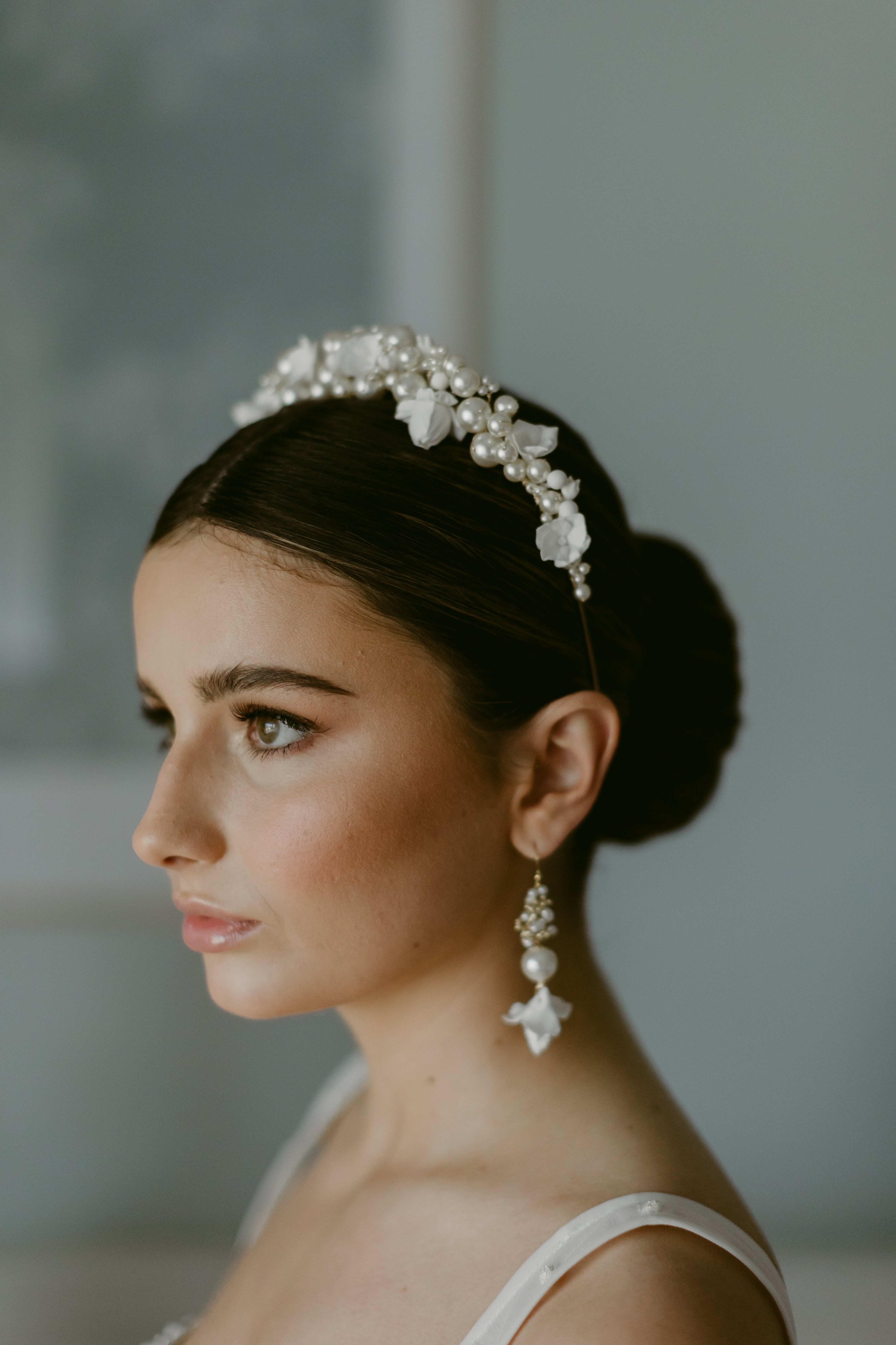 luxury bridal crown and accessories for the bride