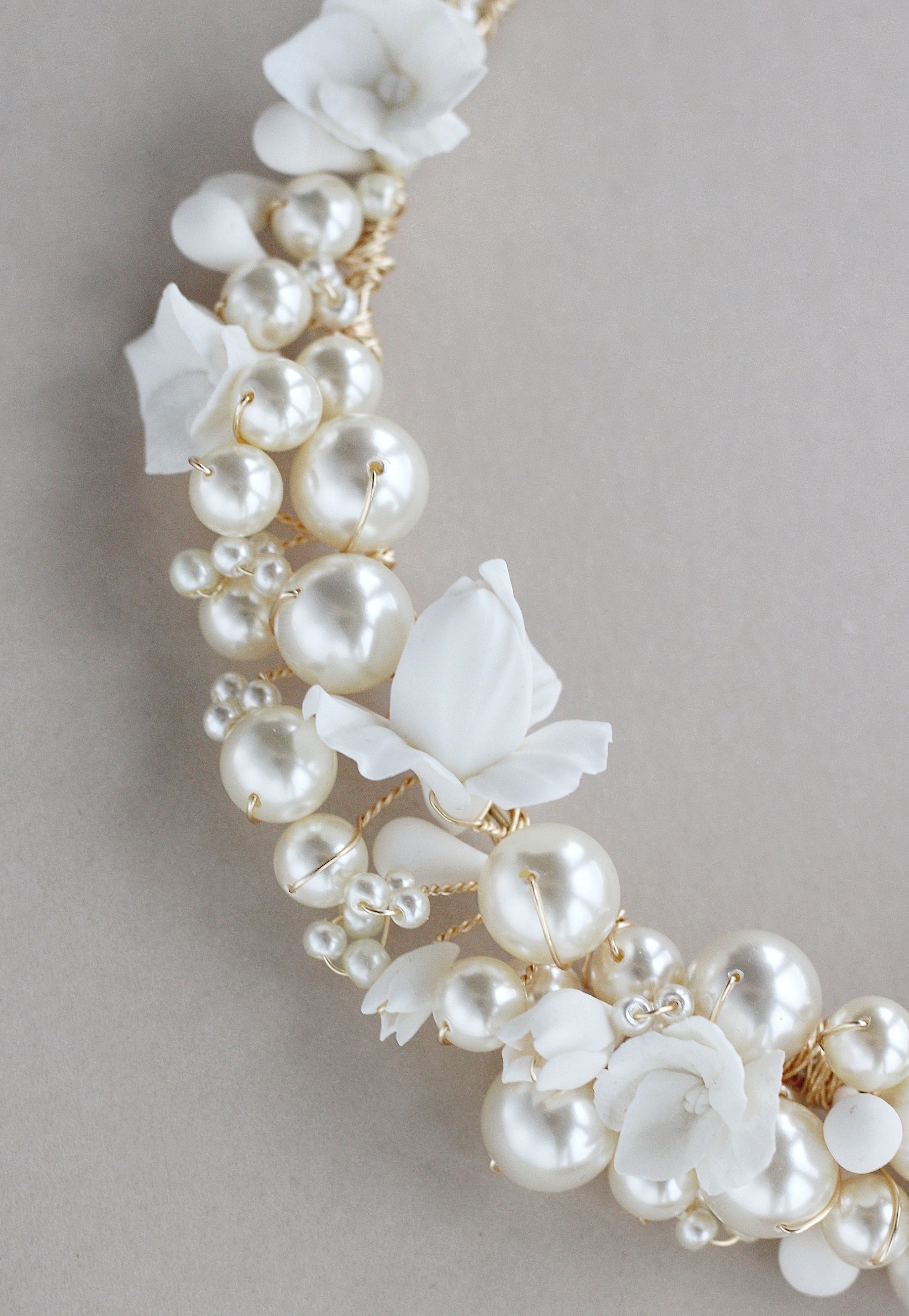 luxury bridal crown by megan therese