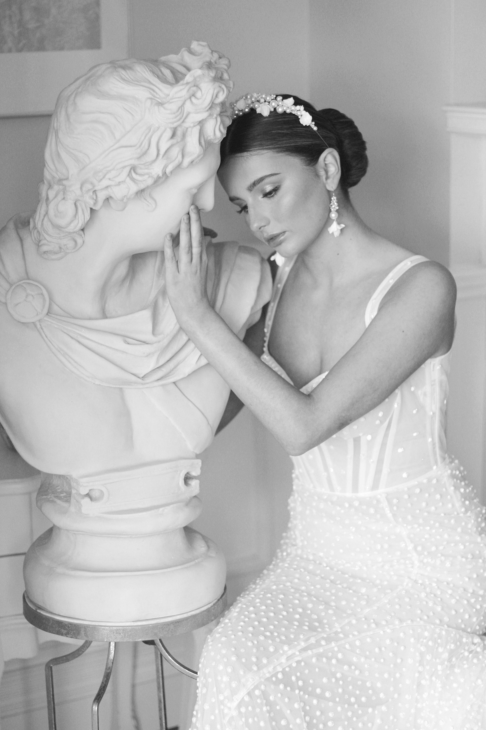 luxury bridal crown made in the UK