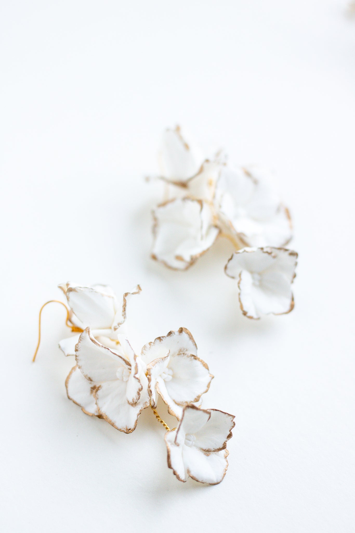 VIOLETTA |  gold tipped earrings